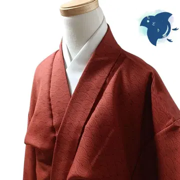 C57 치도리야 기모노 겉옷 브라운