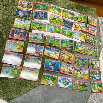 포켓몬 껌 덤 카드 세트