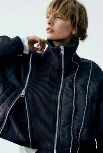 ZARA 대비 봄버 자켓 XS 택 포함