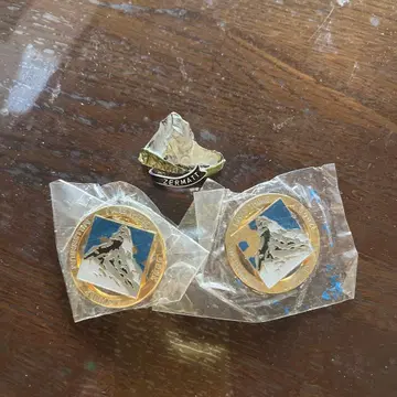 체르마트 마테호른 핀 배지 3개 세트