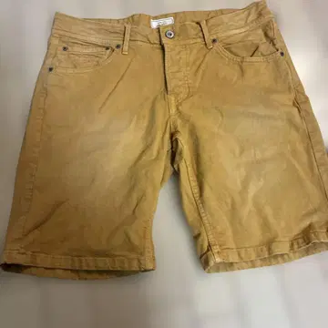 PEPE JEANS 베이지 코튼 숏팬츠