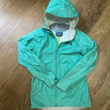 patagonia 후드 부착 자켓 민트 그린