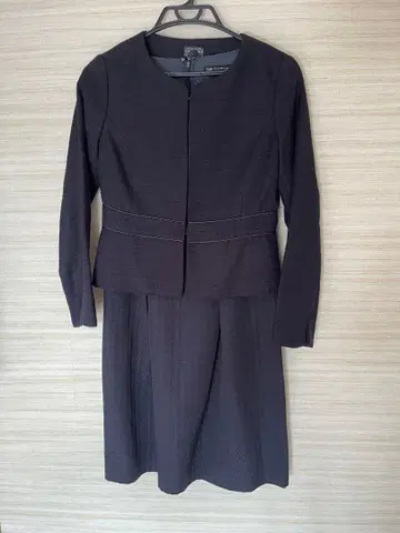 BEAMS HEART 네이비 원피스 세트