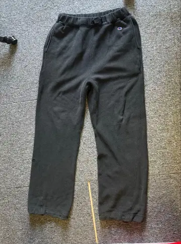 Champion x N 할리우드 NEWWEAVE 블랙 조거 팬츠