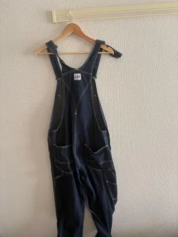 Lee 다크 데님 오버롤 M 사이즈