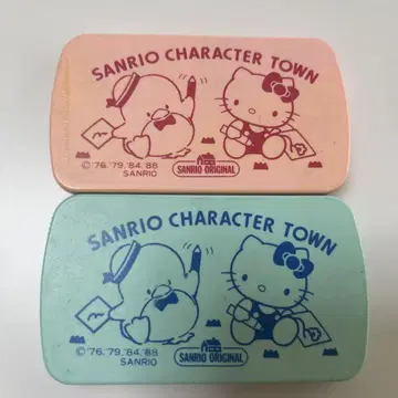 [ 쇼와 레트로 ] SANRIO 미니 색연필 12개 세트 턱시도샘 키티