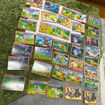 포켓몬 껌 덤 카드 세트 탑껌