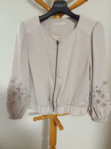 윌 셀렉션 블루종 7부 소매