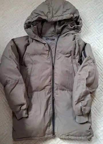 후드 부착 충전솜 후드티