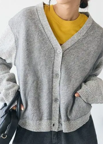 CRAFT STANDARD BOUTIQUE 튤 도킹 가디건