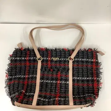 사만사 베가 토트백 체크 무늬