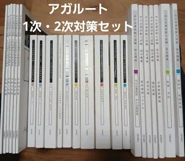 [ 중소기업진단사 ] 아가루트 1차 2차 대책 25권 세트