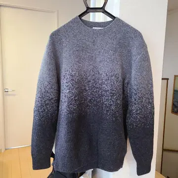 2024AW 수플레얀 그라데이션 크루넥 스웨터 그레이 L