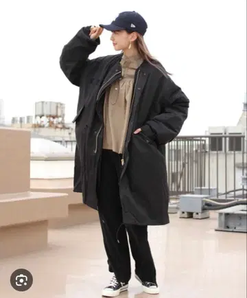 신존 Shinzone 필드 파카 36 블랙