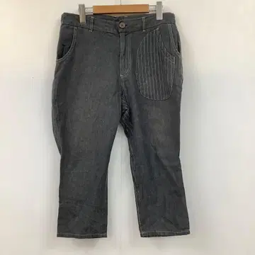 twopeace 투피스 마 혼방 7부 기장 팬츠 크롭 팬츠