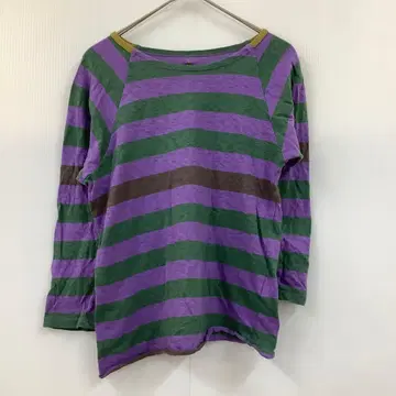 MASH 매쉬 긴팔 보더 롱 T MS-3/4 BBT02BDR