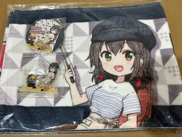 하와이 토고 우키노 타월 캔뱃지 아크릴 스탠드 세트