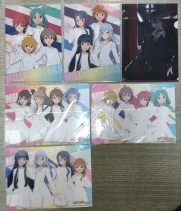 아이돌 마스터 밀리언 라이브 클리어 파일 3D 포스터 외 세트