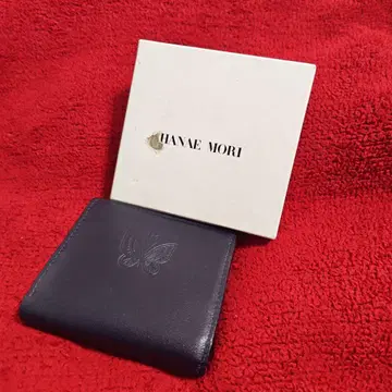 HANAEMORI 접이식 지갑 다크 블루