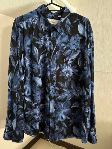 MAJUN 긴팔 슬림핏 셔츠 XL