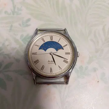 ALBA 쿼츠 손목시계 문페이즈 Y145-7000