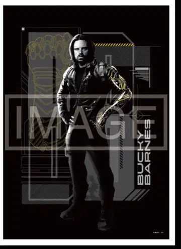 썬더볼츠 해피 복권 F상 버키 반스 포스터