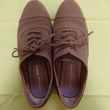 오리지널 트래픽 브라운 레이스업 슈즈