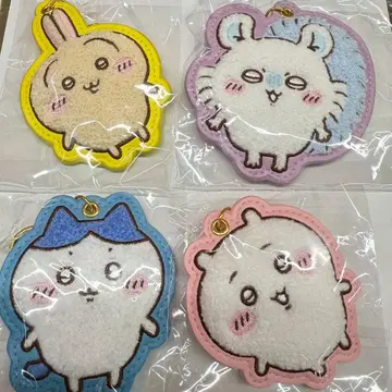 치이카와 (먼작귀) 복슬복슬 사가 자수 키링 치이카와 하치와레 토끼