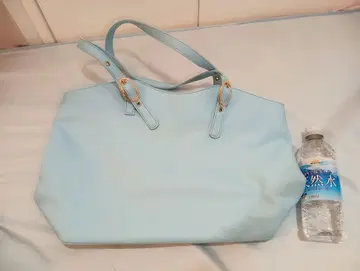 스카이블루 파스텔 블루 토트백 florge