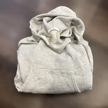 PHEENY 그레이 후드 부착 후드티 릴리 브라운