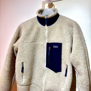 Patagonia 레트로 X 플리스 자켓 베이지/네이비