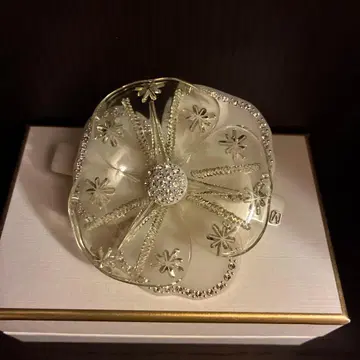 ALEXANDRE de paris 까멜리아 큐빅 헤어핀