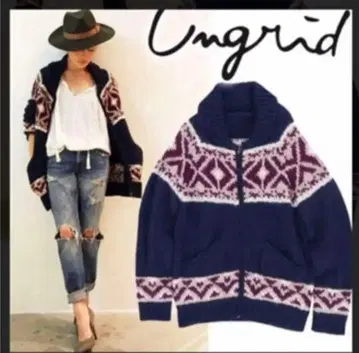 언그리드 ungrid 카우친 니트