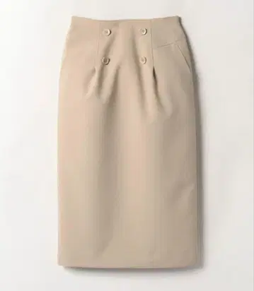 allureville 스커트 옥스 프론트 버튼 타이트 스커트 1