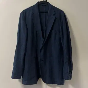 무인양품 테일러드 자켓 린넨 L