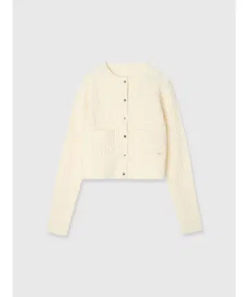 아뉴앙스 리틀 케이블 니트 가디건