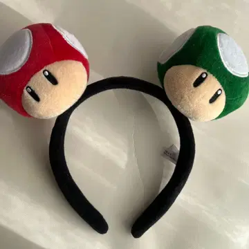 슈퍼 마리오 버섯 머리띠