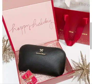 사만사 타바사 블랙 파우치