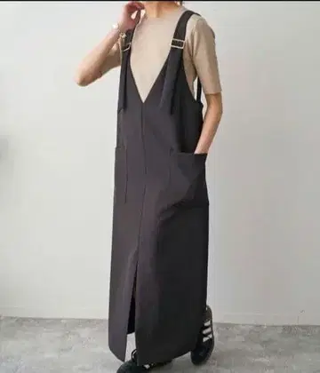 [ 미사용 새상품 ] 스픽 앤 스팬 버클 더블 크로스 점프 스커트 38