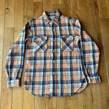 DOUBBLE WORKS 더블웍스 밴드 포함 플란넬 셔츠 중고 M 인기