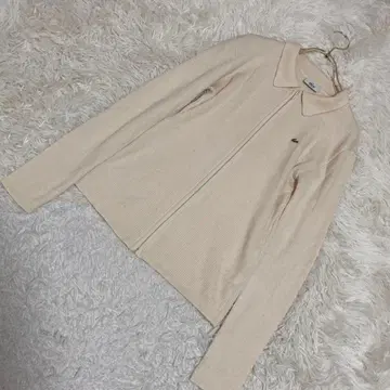 LACOSTE 드라이버 니트 아이보리 42 캐주얼 겉옷