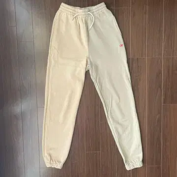 OP 모모치하루 콜라보 스웨트 팬츠 오션 퍼시픽 그린 베이지