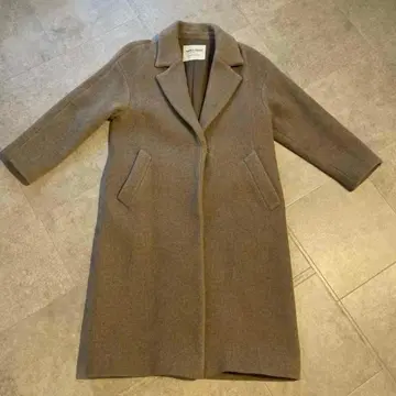 green label relaxing 롱 체스터 코트