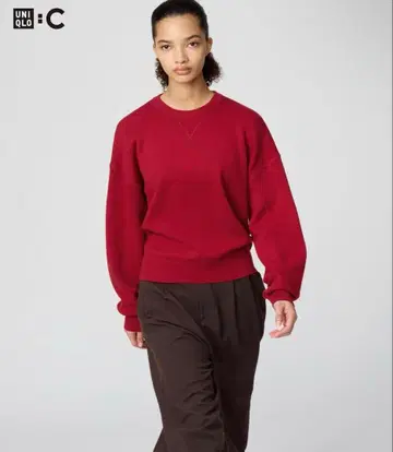 UNIQLO 스무스 코튼 크루넥 스웨터