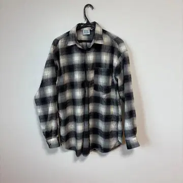 Power To The People 체크 무늬 긴팔 셔츠 M