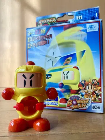 [ 슈퍼 비다맨 ] 옐로우 봄버맨 스코프 헤드 당시물