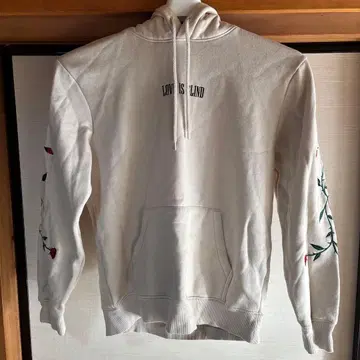 LOVE ISLAND 장미 자수 후드티 S 사이즈