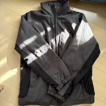 new balance 나일론 자켓 L 차콜