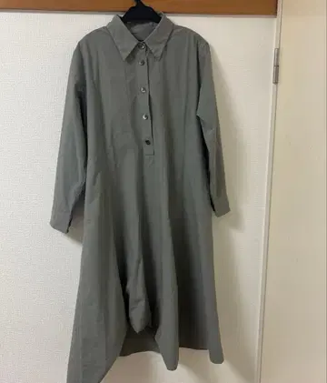 정가 75,900엔 MARGARET HOWELL 셔츠 원피스