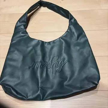 mrhj 다크 그린 토트백 한국